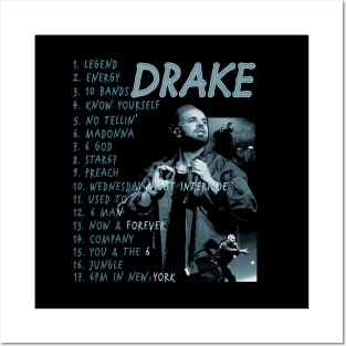 Drake Iyrtitl List Posters and Art